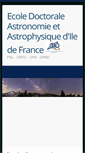 Mobile Screenshot of ecole-doctorale.obspm.fr