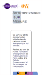 Mobile Screenshot of media4.obspm.fr