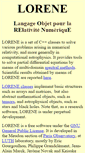 Mobile Screenshot of lorene.obspm.fr
