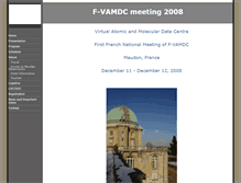 Tablet Screenshot of f-vamdc-2008.obspm.fr